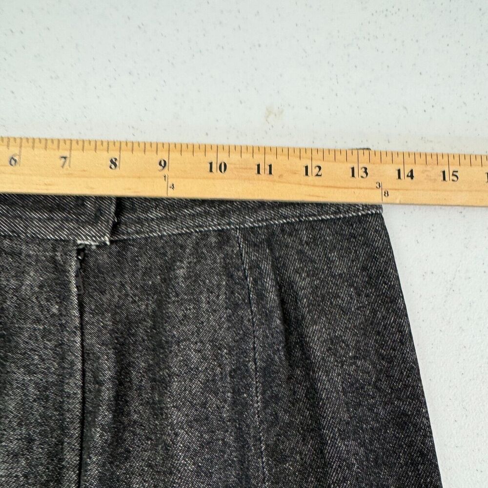 Handmade Women A-Line Midi Skirt Heavy Denim Classic Modest Chic Capsule - Picture 6 of 8